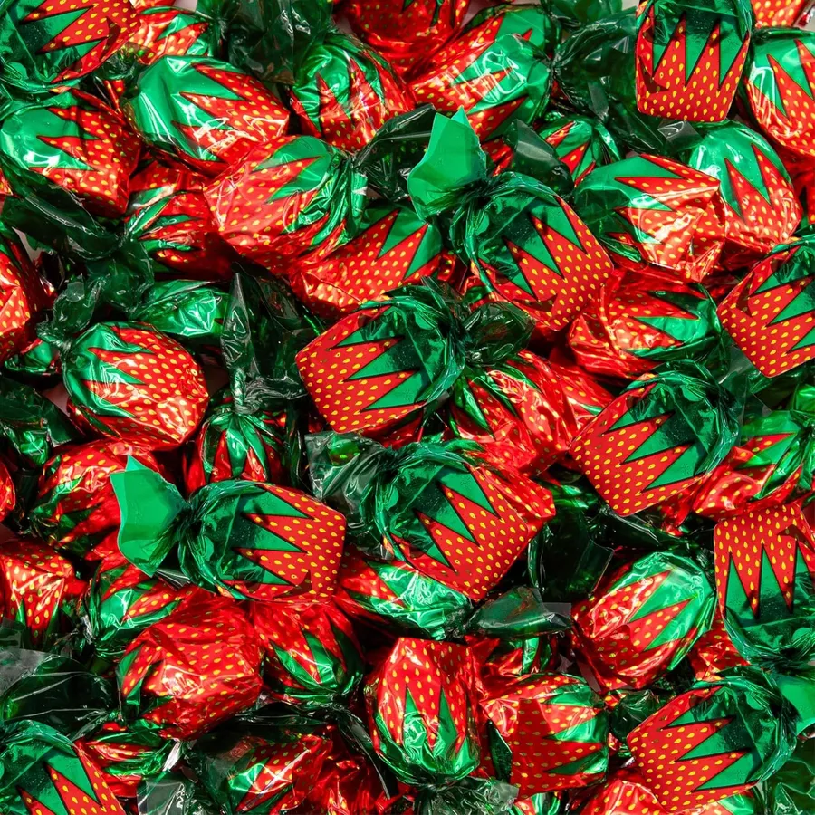 Arcor Strawberry Bon Bons Hard Candy (2 Lb Bag)