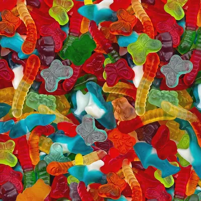 Gummy Chewy Candy Mix (2 Lb Bag)