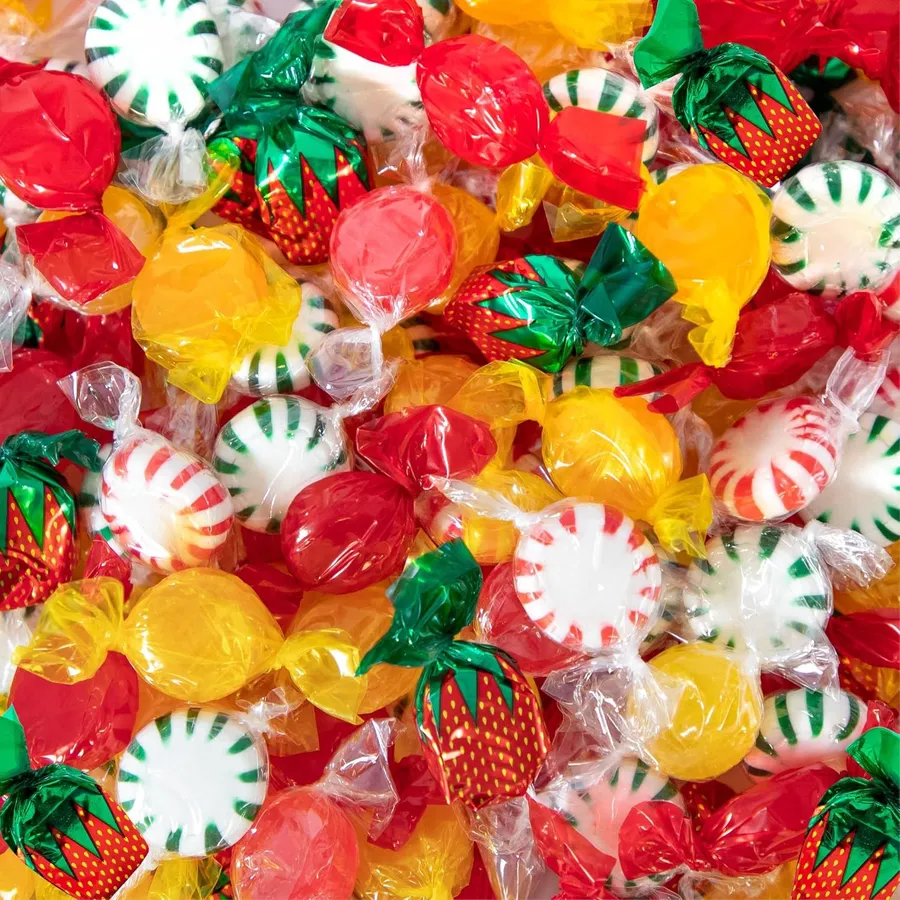 Old Fashioned Hard Candy Mix, Individually Wrapped (3 Lb Bag)