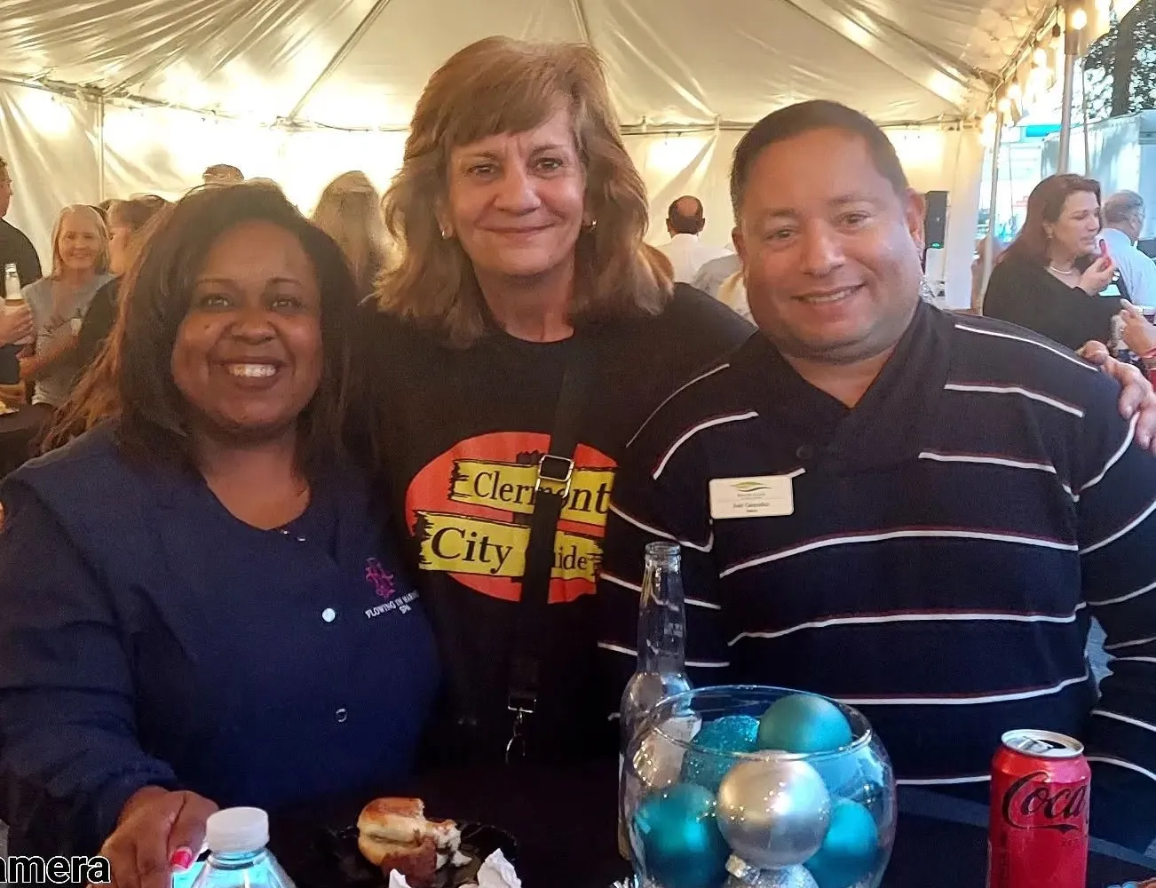 Yasmin Goetz smiling at a community event